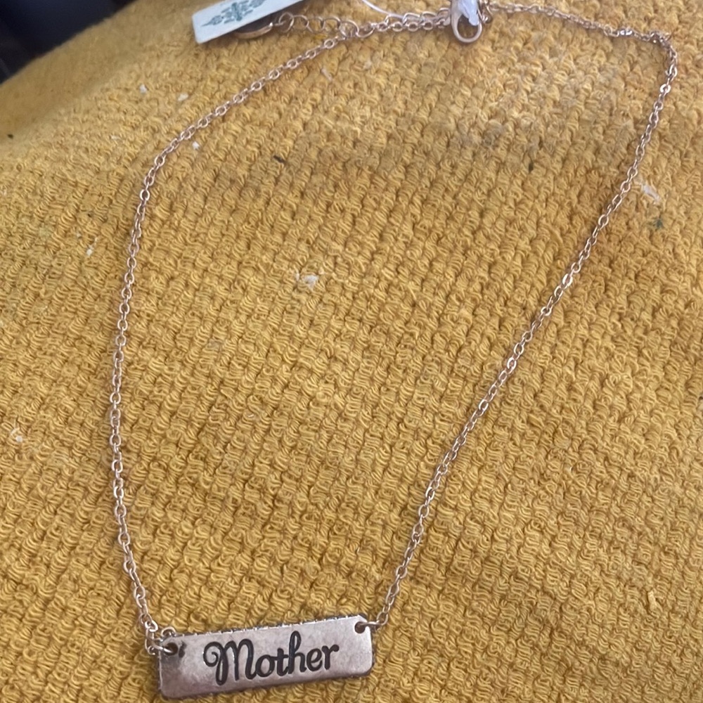 Gold 'Mother' Necklace